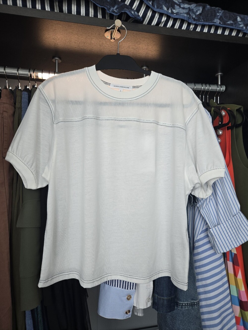American Eagle Outfitters Short Sleeve Tee with Contrast Stitching